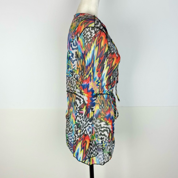 Multicolour mesh top - Picture 6 of 9